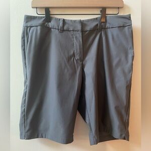 Nike golf shorts, grey, size 8